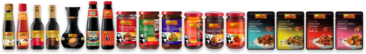 Lee Kum Kee product range