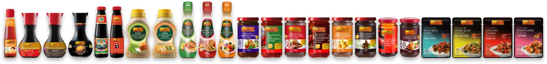 Lee Kum Kee product range
