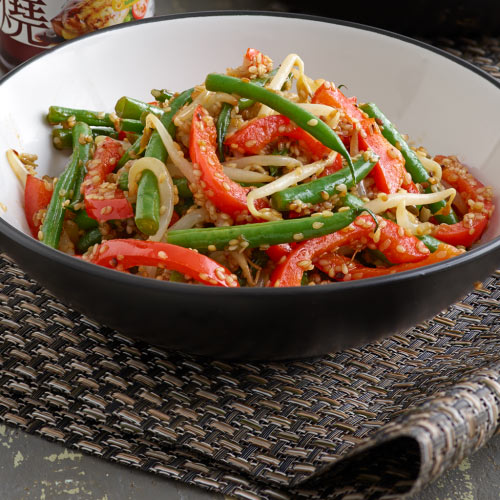 Crunchy Sesame Seed Stir-fry