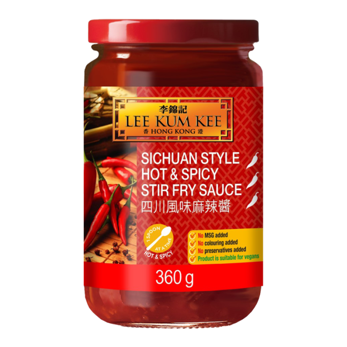 Lee Kum Kee Sichuan Style Hete & Kruidige Roerbaksaus