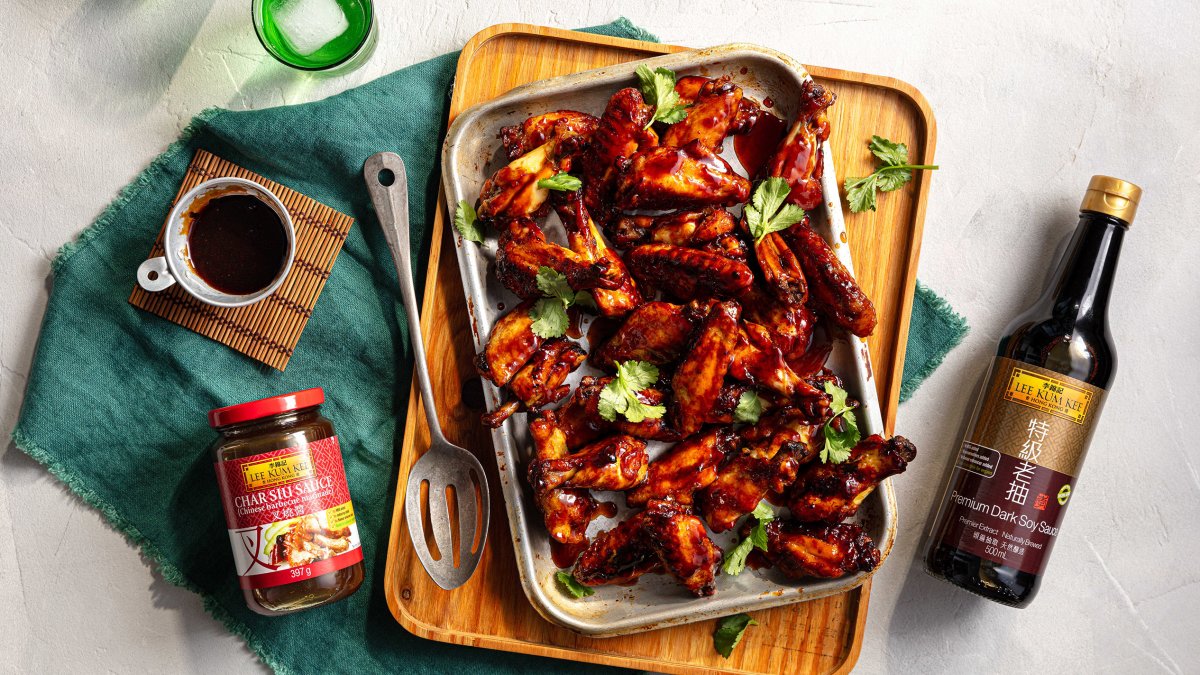 Kippenvleugels met Char Siu-saus