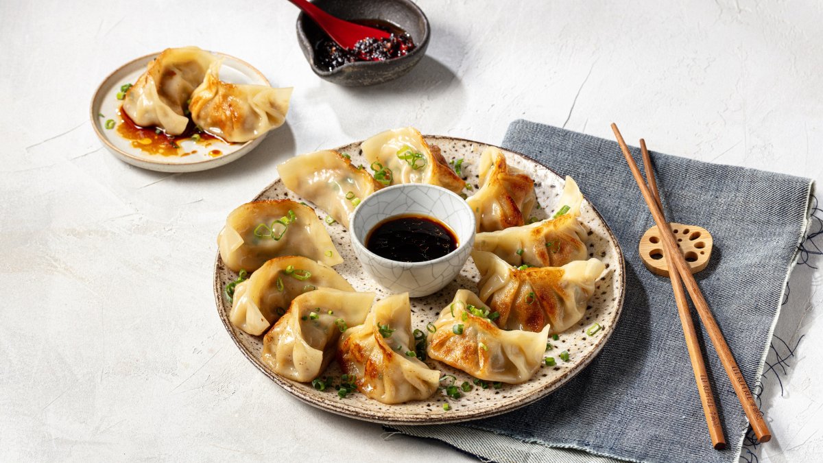 Gyoza met varkensgehakt