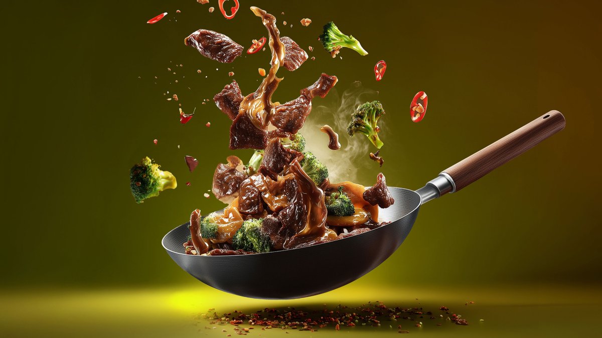 Rundvlees en broccoli