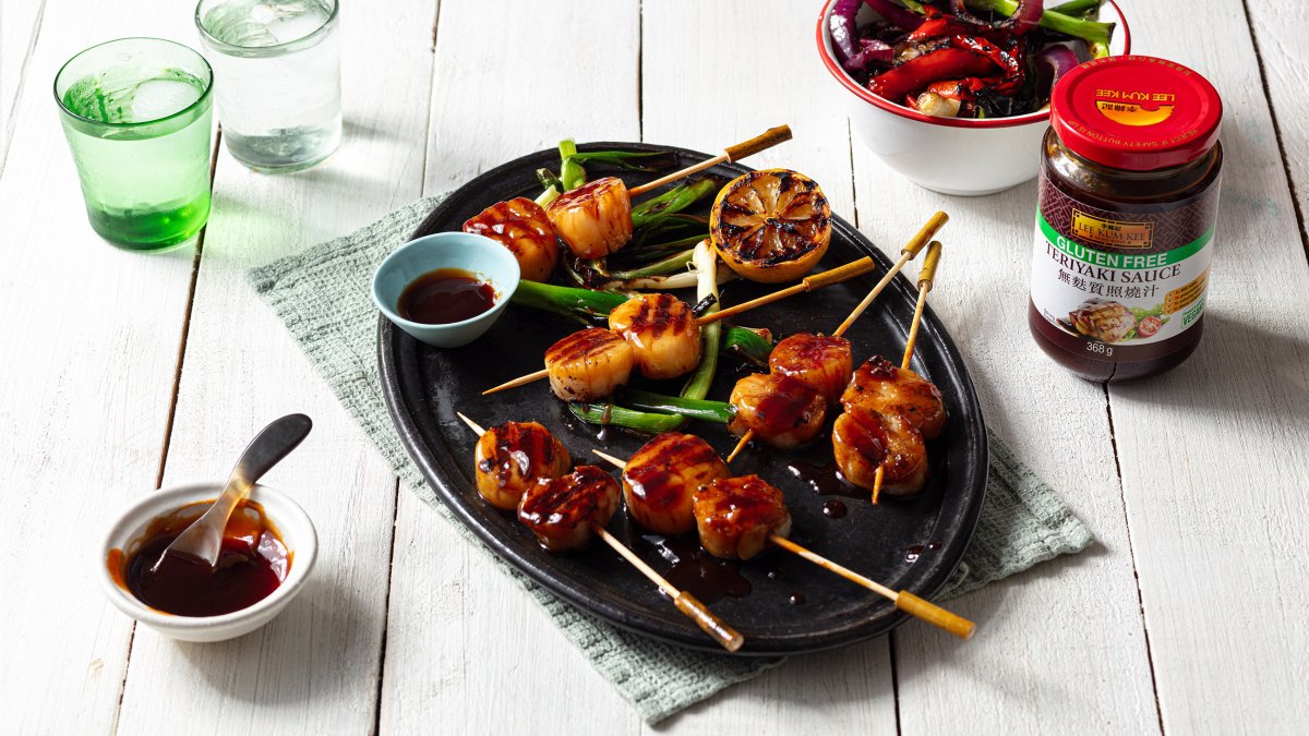 Teriyaki Sint-jakobsschelpen